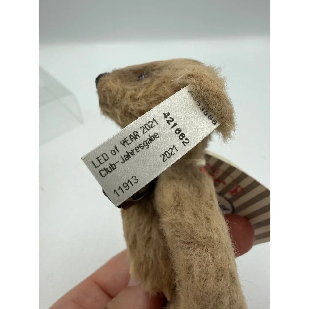 Steiff Club‎ Annual Gift 2021 Teddy Bear 10 Dunkelbeige 421662 Limited Edition
